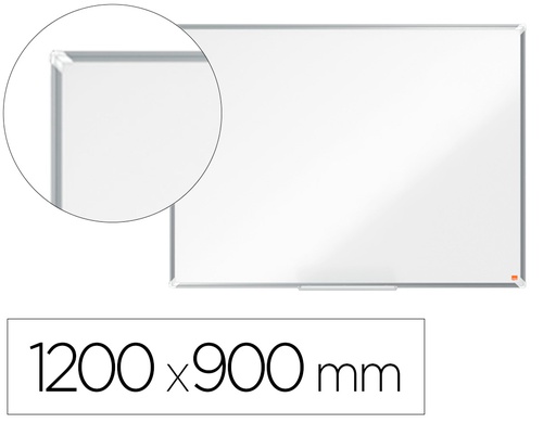 [1915168] PIZARRA BLANCA NOBO PREMIUM PLUS MELAMINA 1200X900 MM