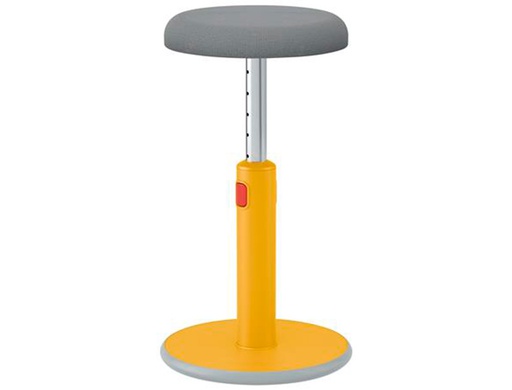 [65180019] TABURETE LEITZ ACTIVE ERGO COSY AJUSTABLE COLOR AMARILLO