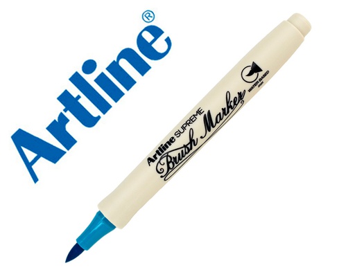 [EPFS F T] ROTULADOR ARTLINE SUPREME BRUSH EPFS PINTURA BASE DE AGUA PUNTA TIPO PINCEL TRAZO FINO TURQUESA