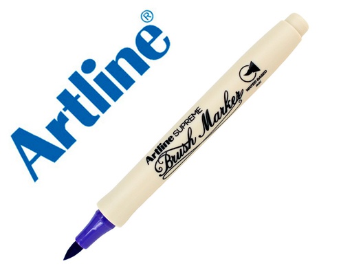 [EPFS F P] ROTULADOR ARTLINE SUPREME BRUSH EPFS PINTURA BASE DE AGUA PUNTA TIPO PINCEL TRAZO FINO PURPURA