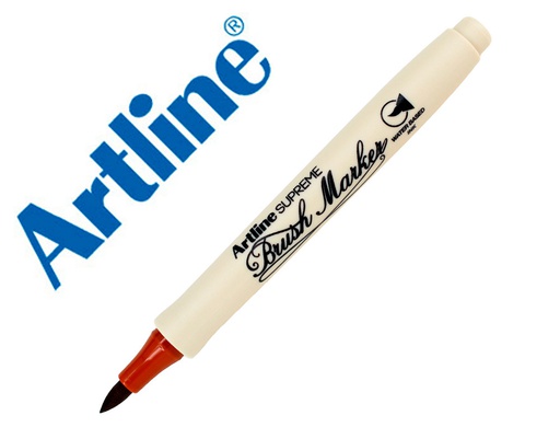 [EPFS F M] ROTULADOR ARTLINE SUPREME BRUSH EPFS PINTURA BASE DE AGUA PUNTA TIPO PINCEL TRAZO FINO MARRON