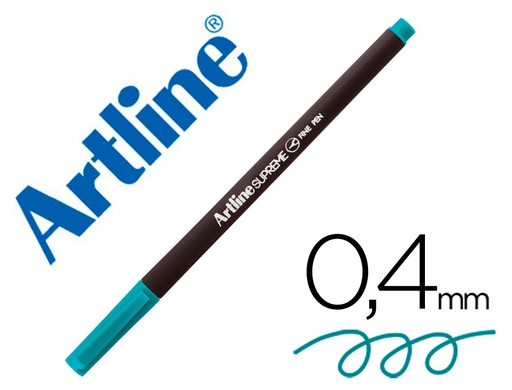 [EPFS200 T] ROTULADOR ARTLINE SUPREME EPFS200 FINE LINER PUNTA DE FIBRA TURQUESA 0,4 MM