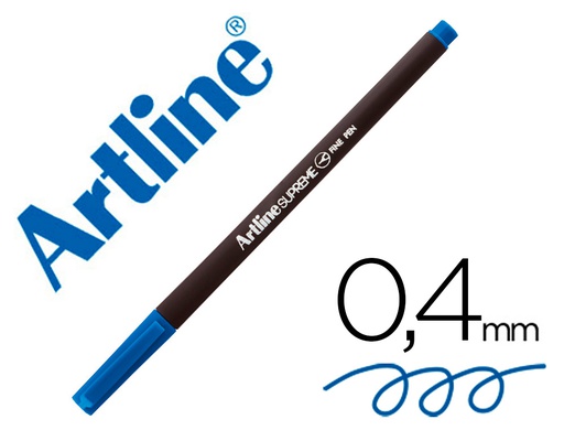 [EPFS200 AU] ROTULADOR ARTLINE SUPREME EPFS200 FINE LINER PUNTA DE FIBRA AZUL ULTRAMAR 0,4 MM