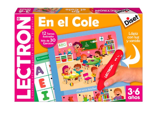 [64880] JUEGO DISET DIDACTICO LECTRON EN EL COLE