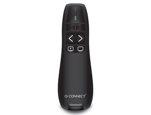 [KF11029] PUNTERO LASER Q-CONNECT PARA PRESENTACIONES 5 BOTONES ALCANCE 20 MT RECEPTOR USB