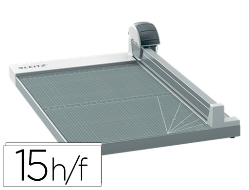 [90280000] CIZALLA DE RODILLO LEITZ PRECISION OFFICE A3 BASE MADERA PLASTIFICADA LONGITUD CORTE 457 MM CAPACIDAD DE