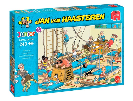 [20060] PUZLE JUMBO JAN VAN HAASTEREN CLASE DE GYM 240 PIEZAS PIEZAS
