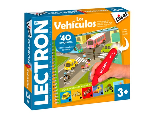 [63897] JUEGO DISET DIDACTICO LECTRON LOS VEHICULOS