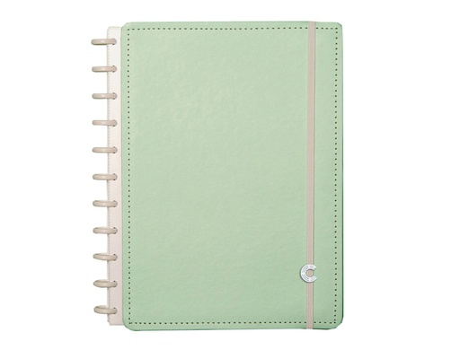 [CIGD4082] ÇUADERNO INTELIGENTE GRANDE TONOS PASTEL VERDE 280X215 MM