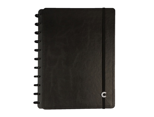 [CIGD4090] CUADERNO INTELIGENTE GRANDE CASUAL ALL BLACK 280X215 MM