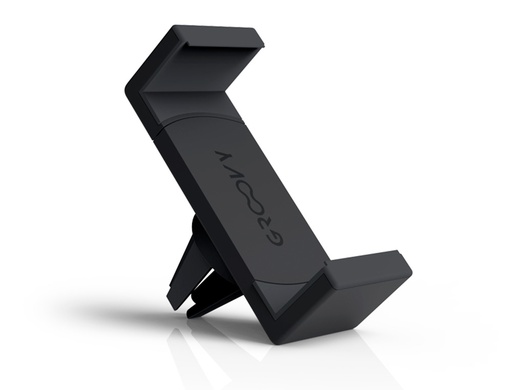 [GR-AVP-360-C11] SOPORTE PARA MOVIL GROOVY COCHE ROTACION 360º COLOR GRIS OSCURO