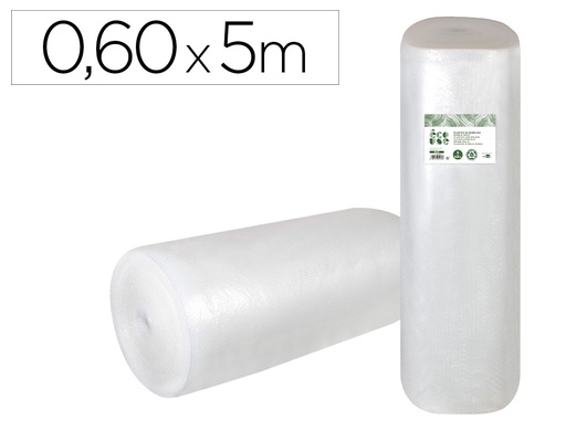 [BU21] PLASTICO BURBUJA LIDERPAPEL ECOUSE 0.60X5M 30% DE PLASTICO RECICLADO