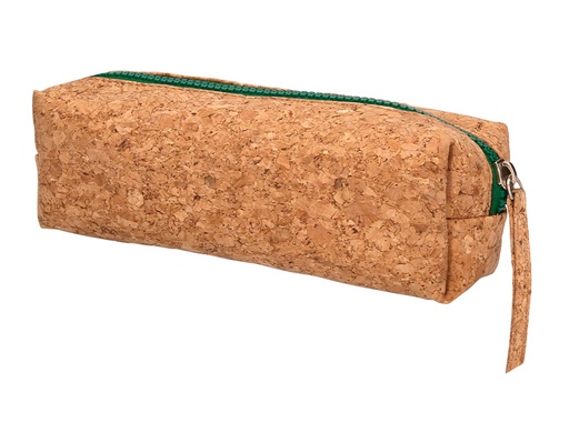 [PX17] BOLSO ESCOLAR LIDERPAPEL PORTATODO CORCHO RECTANGULAR CREMALLERA DE COLOR 185X55X70 MM