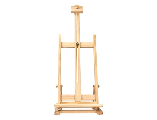 [HA02] CABALLETE PINTOR LIDERPAPEL SOBREMESA MADERA FSC 80X27,5X30 CM