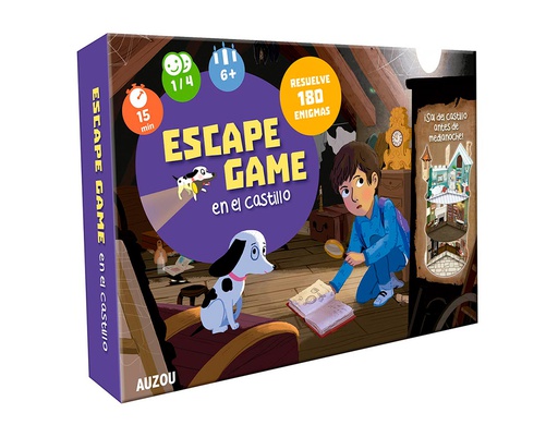 [XOU-3894064] JUEGO DE MESA AUZOU ESCAPE EN EL CASTILLO
