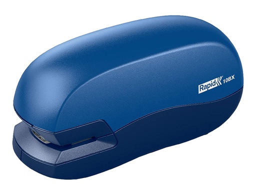 [5000295] GRAPADORA RAPID CONTACTLESS 10BX PLASTICO CAPACIDAD DE GRAPADO 10 HOJAS USA GRAPAS 24/6 Y 26/6 COLOR AZUL