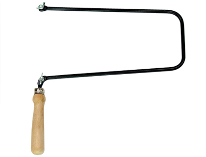 [C-13 ARCO SEGUETA] ARCO DE SEGUETA PEQUEÑO 155 MM DE CALADO MANGO DE MADERA