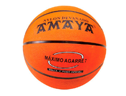 [700212] BALON AMAYA DE BASKET CAUCHO NARANJA N 6