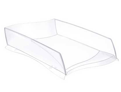 [1003000021] BANDEJA SOBREMESA CEP ELLYPSE PLASTICO BLANCA 380X275X82 MM
