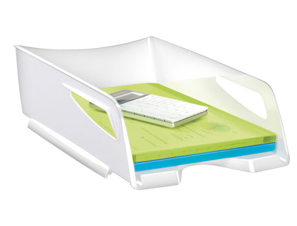 [1002200021] BANDEJA SOBREMESA CEP MAXI DE GRAN CAPACIDAD PLASTICO BLANCA 386X270X115 MM