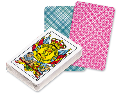 [10023366] BARAJA FOURNIER ESPAÑOLA Nº35 50 CARTAS CARAS CATALANAS