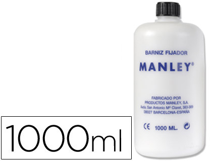 [MND00350] BARNIZ FIJATIVO MANLEY ACABADO BRILLANTE BOTE DE 1000 ML