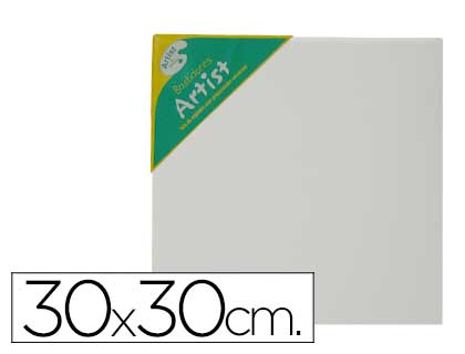 [452123300] BASTIDOR ARTIST LIENZO GRAPADO TRASERO ALGODON 100% 30X30 CM