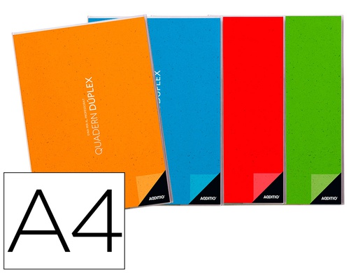 [P141] BLOC DUPLEX ADDITIO A4 EVALUACION CONTINUA Y TUTORIA CATALAN