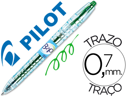 [NB2P7V] BOLIGRAFO PILOT GEL B2P VERDE