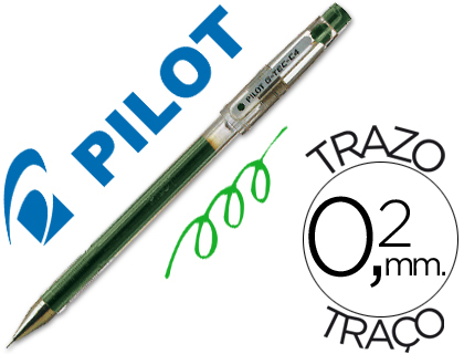 [NG4V] BOLIGRAFO PILOT PUNTA AGUJA G-TEC-C4 VERDE