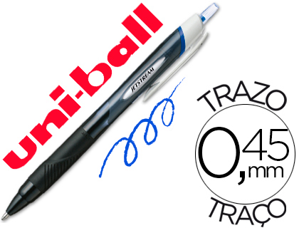 [315069000] BOLIGRAFO UNI-BALL JET STREAM SPORT SXN-150E TINTA HIBRIDA AZUL