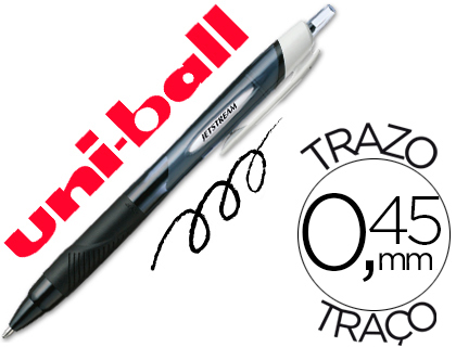 [315051000] BOLIGRAFO UNI-BALL JET STREAM SPORT SXN-150E TINTA HIBRIDA NEGRO