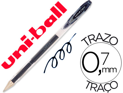 [781252000] BOLIGRAFO UNI-BALL ROLLER UM-120 SIGNO 0,7 MM TINTA GEL COLOR NEGRO