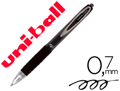 [308668000] BOLIGRAFO UNI-BALL SIGNO 207E RETRACTIL 0,7 MM COLOR NEGRO