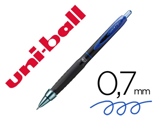 [190363000] BOLIGRAFO UNI-BALL ROLLER UMN-307 RETRACTIL 0,7 MM TINTA GEL AZUL