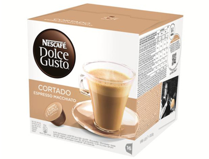[12168426] CAFE DOLCE GUSTO CORTADO MONODOSIS CAJA DE 16 UNIDADES