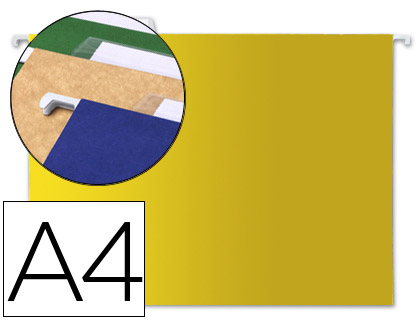 [SF04] CARPETA COLGANTE LIDERPAPEL A4 AMARILLA