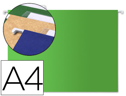 [SF07] CARPETA COLGANTE LIDERPAPEL A4 VERDE