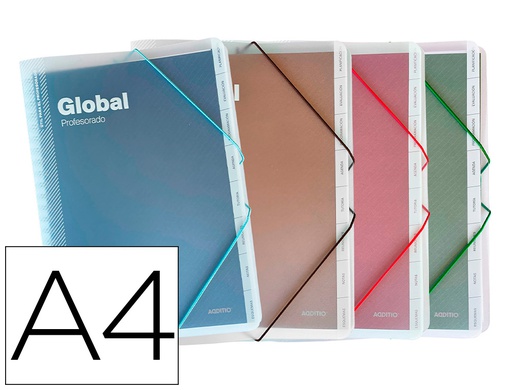 [P172] CARPETA GLOBAL ADDITIO A4 CON EVALUCION CONTINUA PROGRAMACION TUTORIA Y REUNIONES