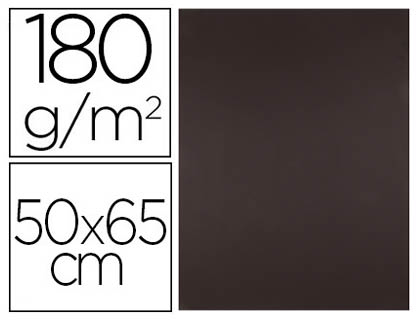 [CT38] CARTULINA LIDERPAPEL 50X65 CM 180 GR MARRON UNIDAD