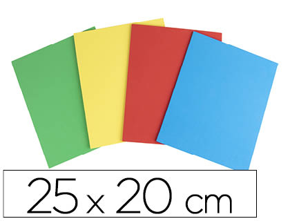 [CC01] CAUCHO LIDERPAPEL 25X20 CM BOLSA DE 4 UNIDADES COLORES SURTIDOS