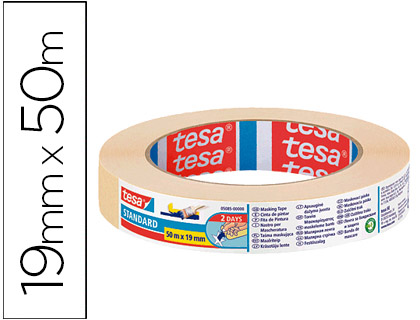 [05085-00000-03] CINTA ADHESIVA TESA PARA PINTOR 50 MT X 19 MM