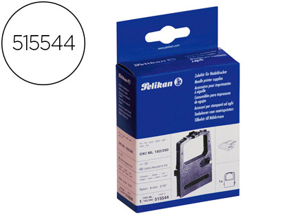 [515544] CINTA IMPRESORA PELIKAN PARA OKI ML 182/390