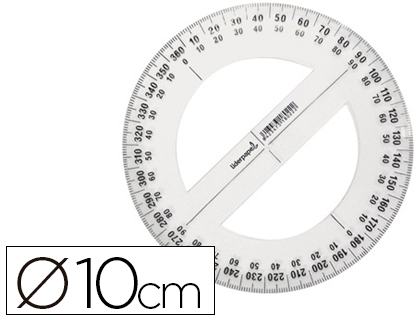 [CI01] CIRCULO PLASTICO LIDERPAPEL 10 CM