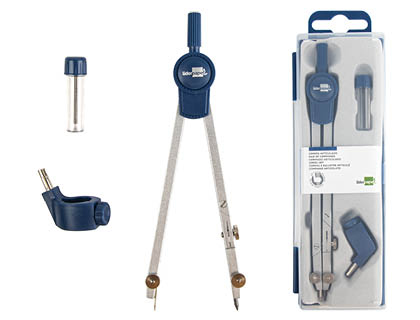 [MP01] COMPAS LIDERPAPEL ARTICULADO CON ADAPTADOR UNIVERSAL