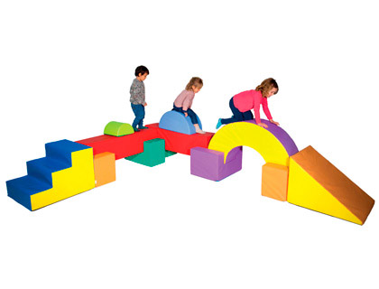 [285] CONJUNTO PSICOMOTROCIDAD 39 SUMO DIDACTIC MULTICOLOR 355X205X80 CM