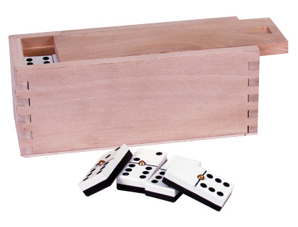 [352] DOMINO MASTER CAJA MADERA