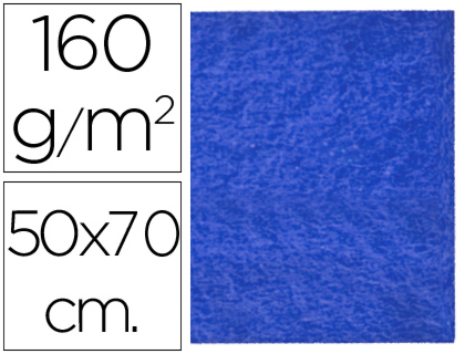 [FE09] FIELTRO LIDERPAPEL 50X70CM AZUL OSCURO 160G/M2