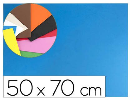 [GE39] GOMA EVA LIDERPAPEL 50X70CM 60G/M2 ESPESOR 1.5MM AZUL