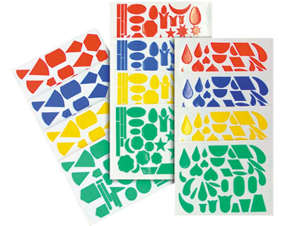 [706] GOMETS FIGURAS SURTIDAS 706 BOLSA DE 20 HOJAS